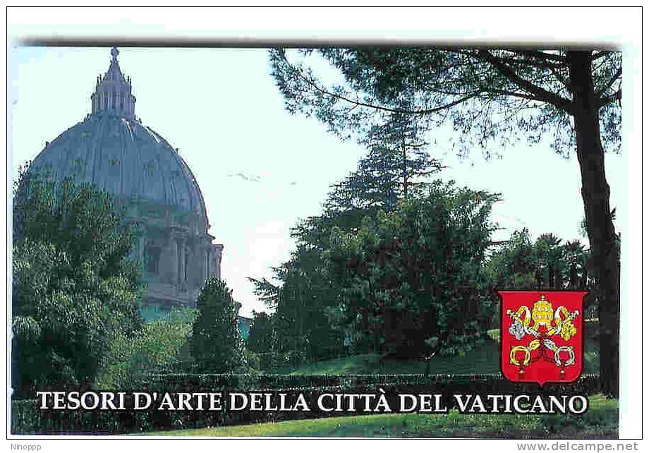 Vatican-1993 Art Treasures  Booklet - Collections