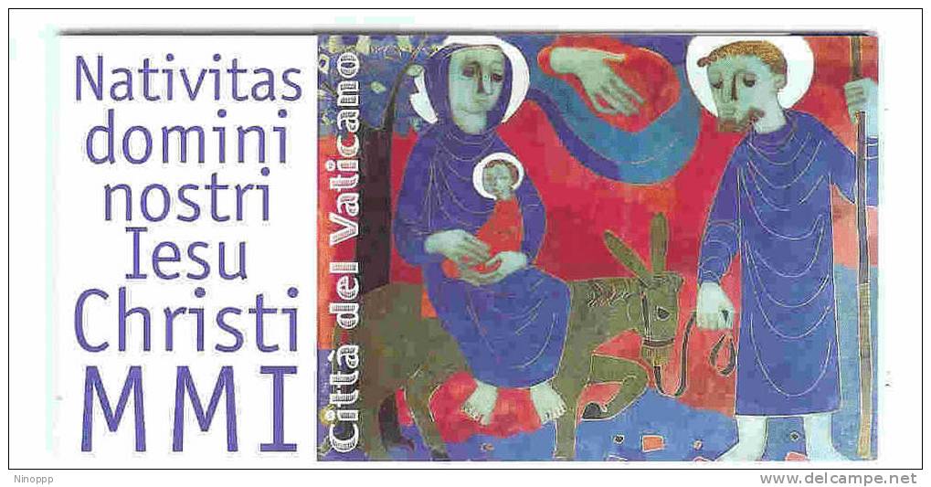 Vatican-2001 Christmas  Booklet - Collections