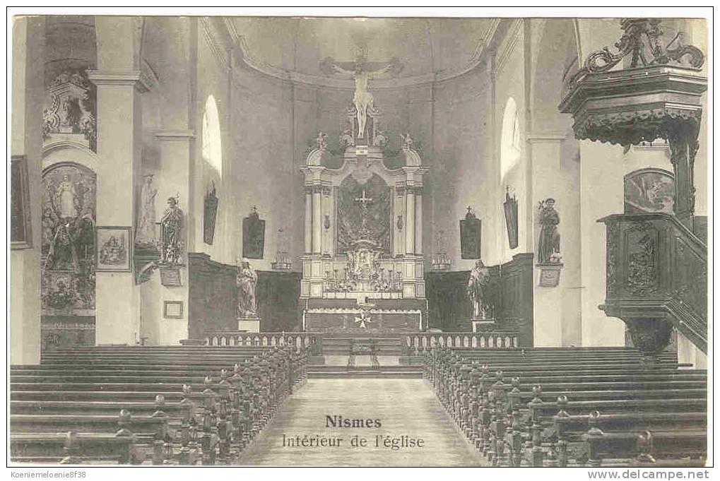 NISMES - INTERIEUR DE L'EGLISE - Viroinval