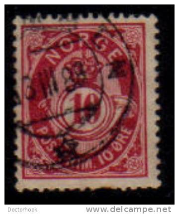 NORWAY   Scott: # 40   F-VF USED - Gebruikt