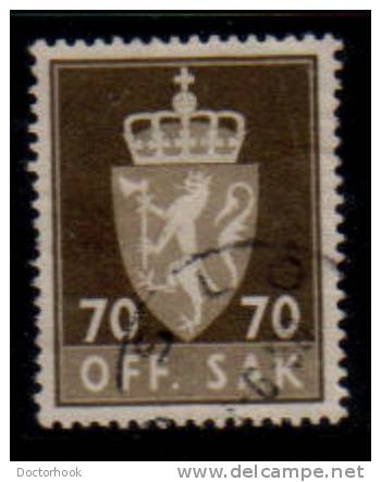 NORWAY   Scott: # O 76   F-VF USED - Dienstzegels