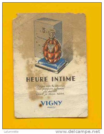 A1. Heure Intime. VGNY Paris - Profumeria Antica (fino Al 1960)