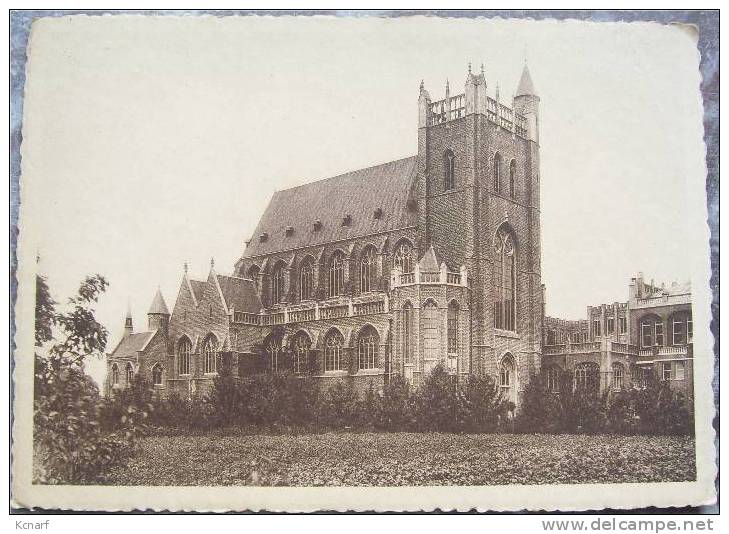 CP De WAVRE NOTRE-DAME O.L.V. WAVER " Institut Des Ursulines / église Côté Ouest " . - Sint-Katelijne-Waver