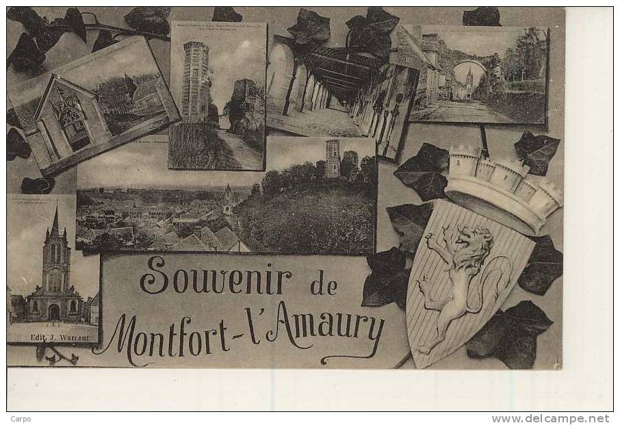 Souvenir De MONFORT-l´AMAURY. - Montfort L'Amaury