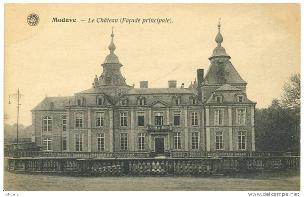 Modave - Le Château (Façade Principale) - Modave