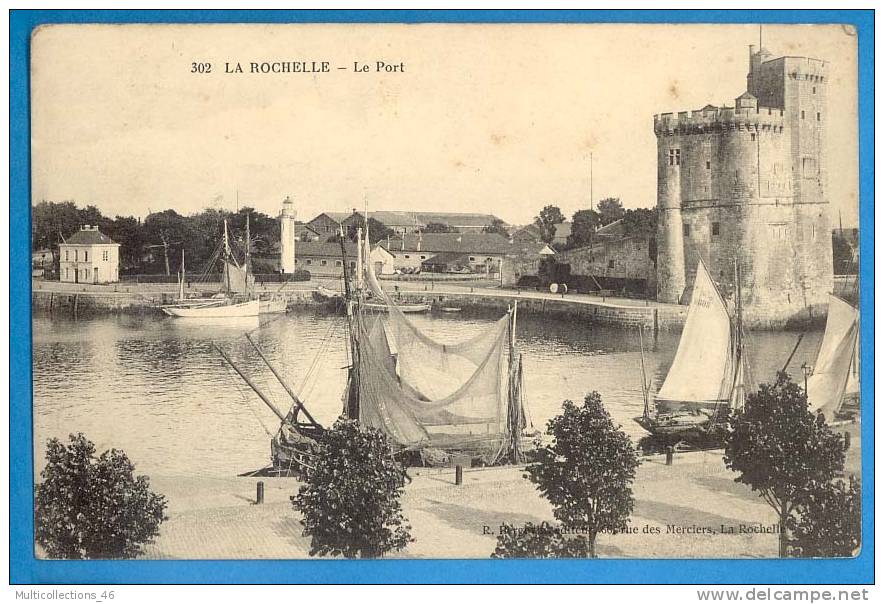 17 - LA ROCHELLE - Le Port. (barque Voilier) - La Rochelle