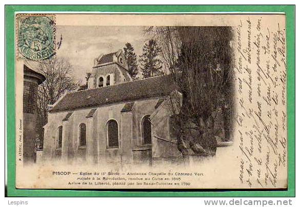 PISCOP --  Eglise Du IIe Siècle - Ancienne ... - Pontcelles