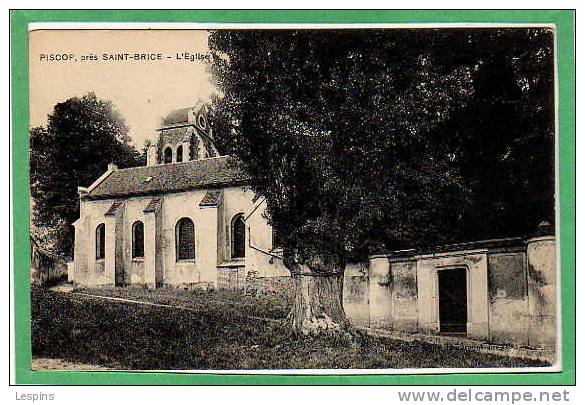 PISCOP --  Prés Saint Brice - L'Eglise - Pontcelles