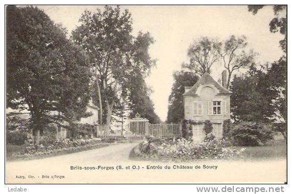 9805-Briis Sous Forges, Entrée Du Château De Soucy - 1908 - Briis-sous-Forges