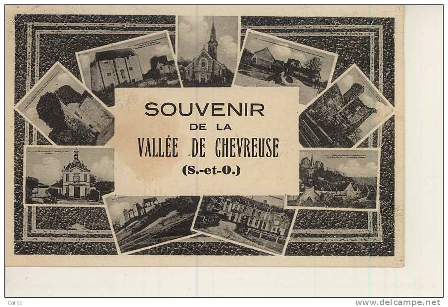 Souvenir De La Vallée De CHEVREUSE. - Chevreuse