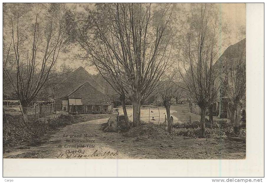 CERNAY-la-VILLE. - Le Grand Moulin La Pisciculture. - Cernay-la-Ville