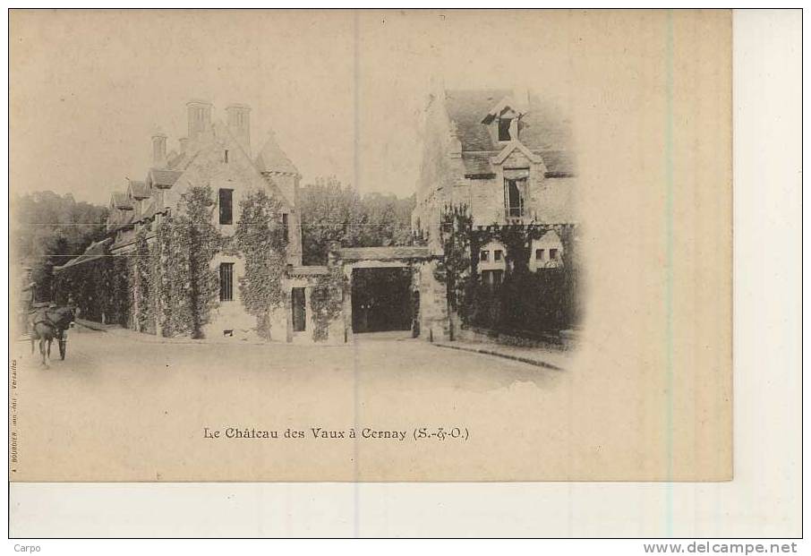 Le Chateau Des Vaux à CERNAY. - Vaux De Cernay
