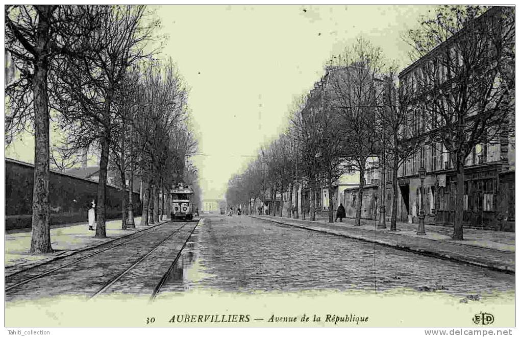 AUBERVILLIERS - Avenue De La République - Aubervilliers