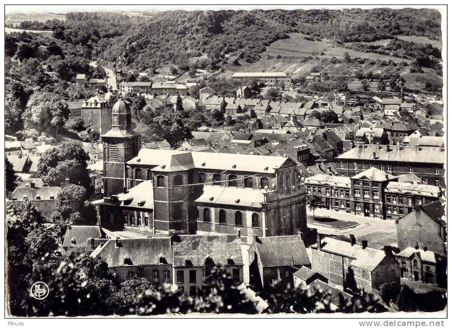 B1387  ANDENNE : Collegiale Et Ecole Moyenne Des Filles - Andenne