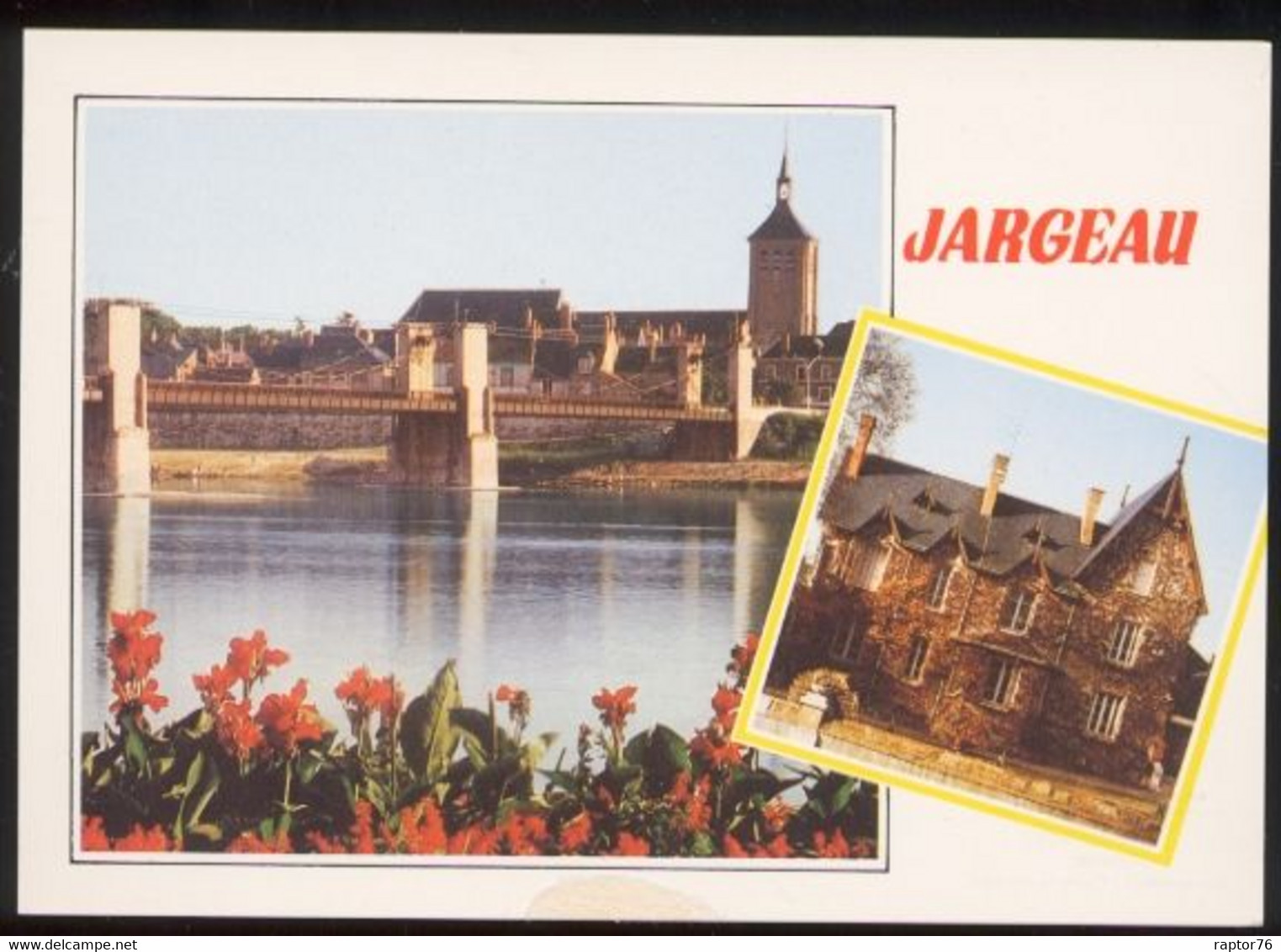 CPM Neuve 45 JARGEAU Le Pont Sur La Loire Et La Chanterie - Jargeau