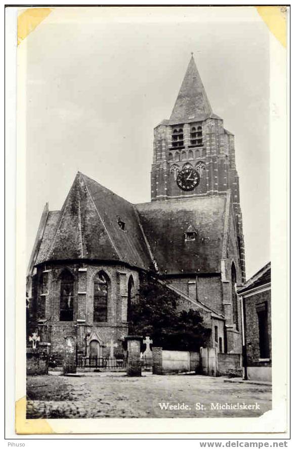 B1191  WEELDE: St - Michielskerk - Ravels