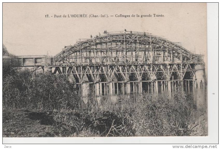 17.669/ 17. Pont De L´Houmée - Coffrages De La Grande Travée - Pont-l'Abbé-d'Arnoult