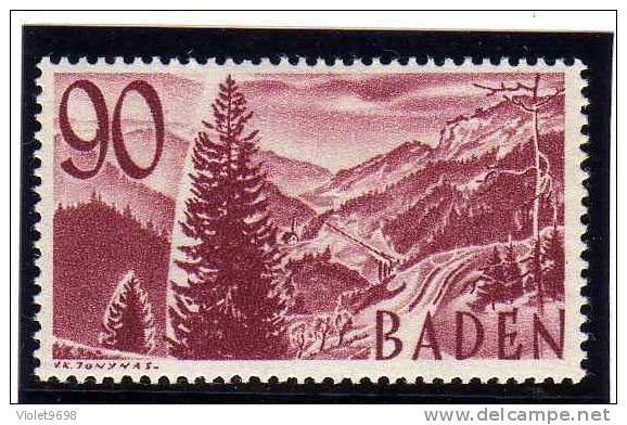 ALLEMAGNE BADE: TP N° 37 ** - Bade