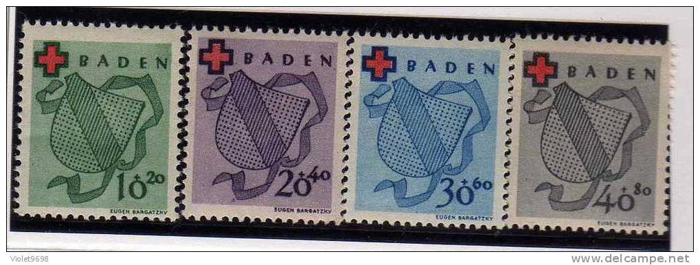 ALLEMAGNE BADE: TP N° 38/41 ** - Bade