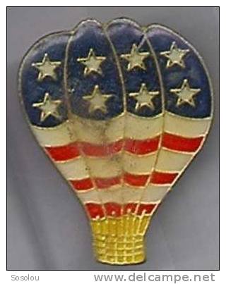 Montgolfiere Stars And Stripes - Fesselballons