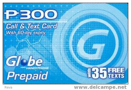 PHILIPPINES 300 PESOS  GSM  MOBILE   CALL & TEXT  BLUE  CARD READ DESCRIPTION !! - Philippinen