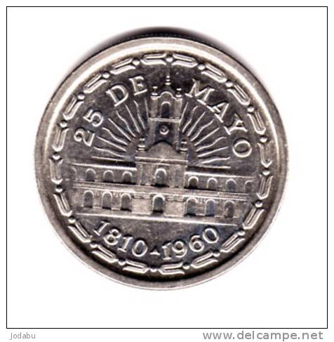 Belle Piéce De 1 Peso De 1960  -argentine- - Argentina