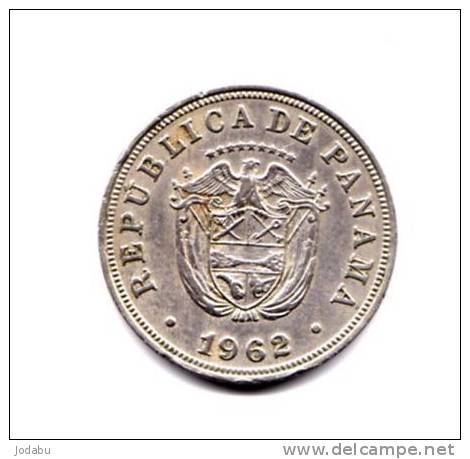 5 Centesimos 1962 -panama- - Panamá