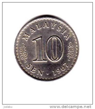 10  Sen 1967   -malésie- - Malesia