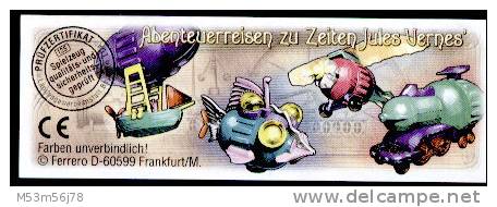 Abenteuerreisen Zu Zeiten Jules Vernes 1999 - Das Flugzeug Incl. BPZ - Maxi (Kinder-)