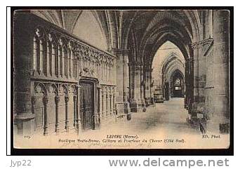 Jolie CP Ancienne 51 Lépine Basilique Notre Dame Clôture Et Pourtour Du Choeur Côté Sud - écrite 1er Janvier 1916 - L'Epine