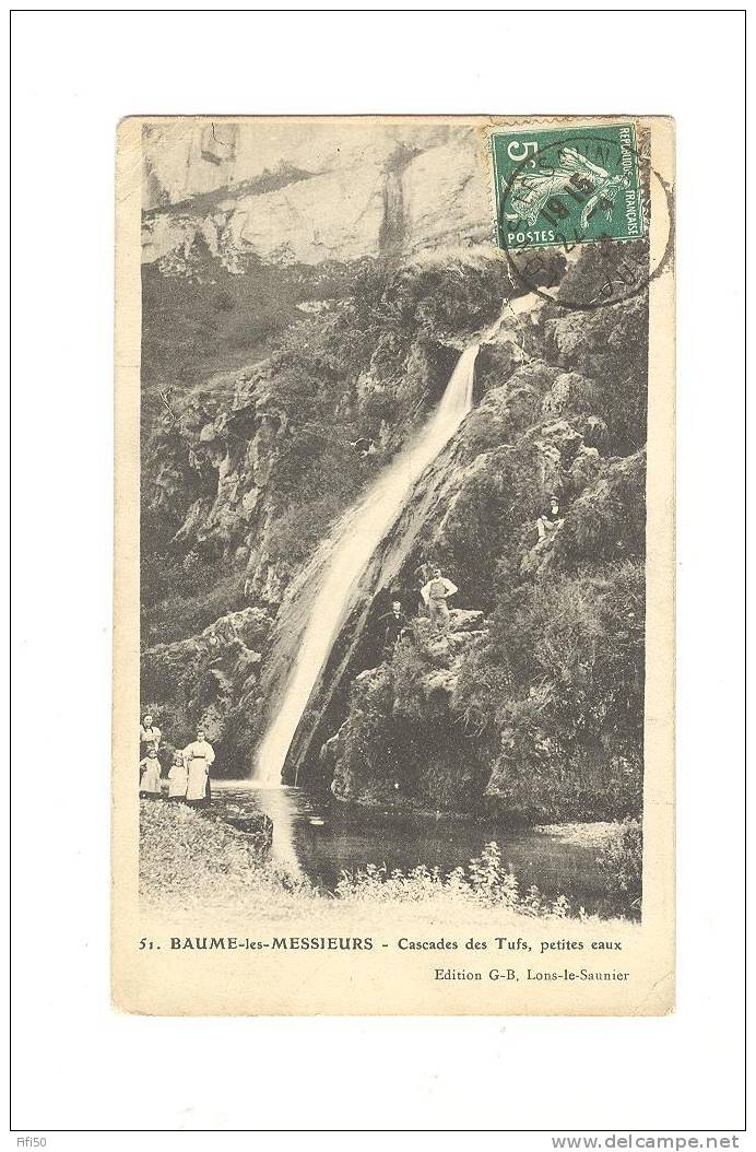 BAUME - Les - MESSIEURS Cascades Des Tufs - Baume-les-Messieurs