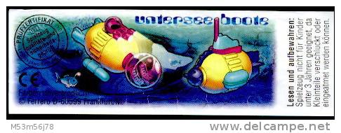Unterseeboote 1998 - Forschungs U-Boot Schwimmfähig Incl. BPZ - Maxi (Kinder-)