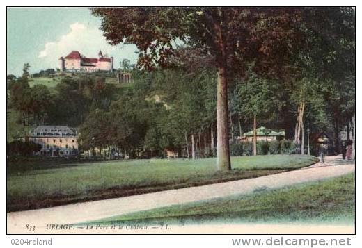 Uriage - Le Parc Et Le Château - Uriage