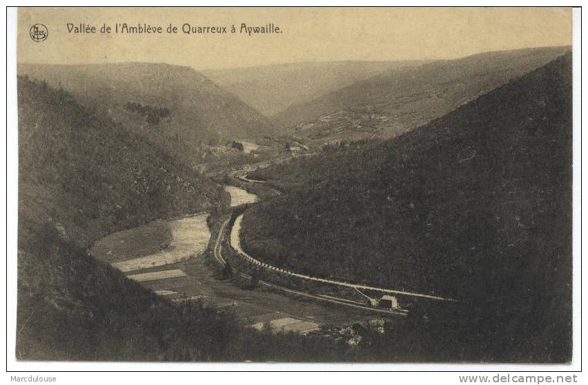 Aywaille. Vallée De L´Amblève De Quarreux à Aywaille. Verso: Publicité "Visitez Le Ninglinspo". Timbre N° 168. - Aywaille