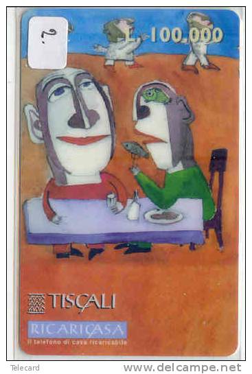 Télécarte ITALY TISCALI  (2) Phonecard Italia Pincarte - Öff. Gedenkausgaben