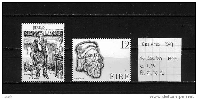 Ierland 1977 - Yv. 368/69 Postfris/neuf/MNH - Unused Stamps