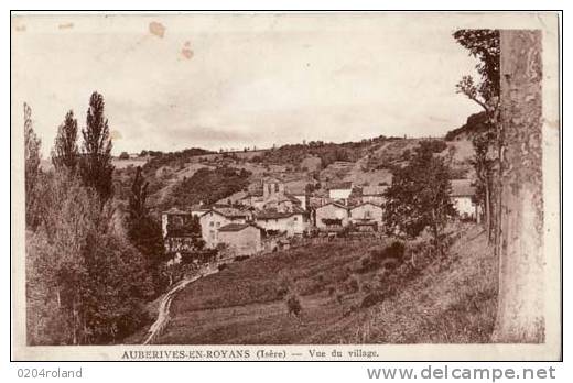 Auberives En Royans - Vue Du Village - Pont-en-Royans