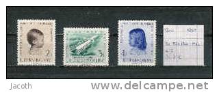 Luxemburg 1957 - Yv. 528/30 Postfris Met Plakker/neuf Avec Charnière/MH - Neufs