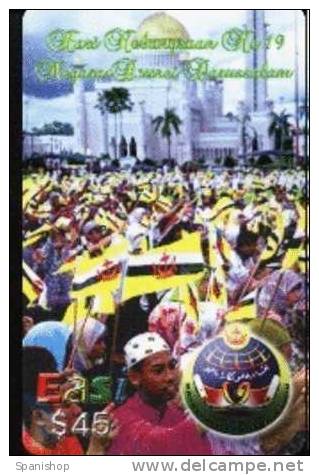 Prepaid Brunei People And Flags - Brunei