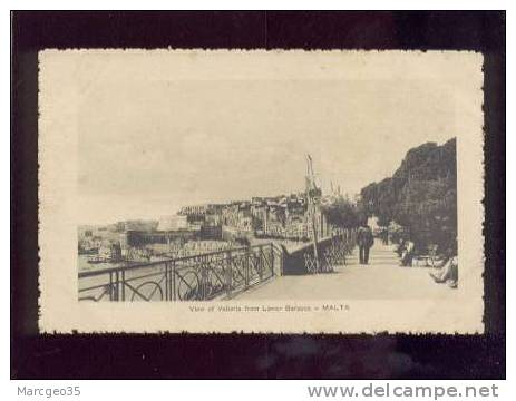 21932 View Of Valetta From Lower Baracca  Malta Pas D'édit.  Malte - Malte