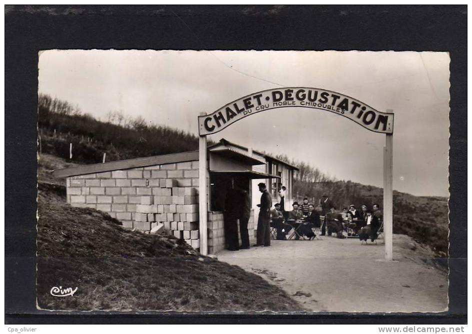 69 CHIROUBLES Chalet De Dégustation Du Cru Chiroubles, Terrasse Animée, Vin, Ed CIM, CPSM 9x14, 195? - Chiroubles