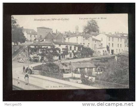 21939 Montfaucon Vue Prise Du Pont De Moine édit.denis N° 513 Animée  Belle Carte - Montfaucon