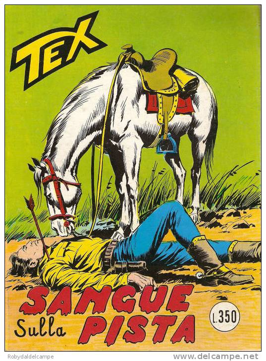 TEX - N. 74 - Ristampa Dei Primi Anni '70 - Costina Bianca - Perfetto - Tex