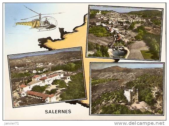 Salernes : Vue Générale - Salernes