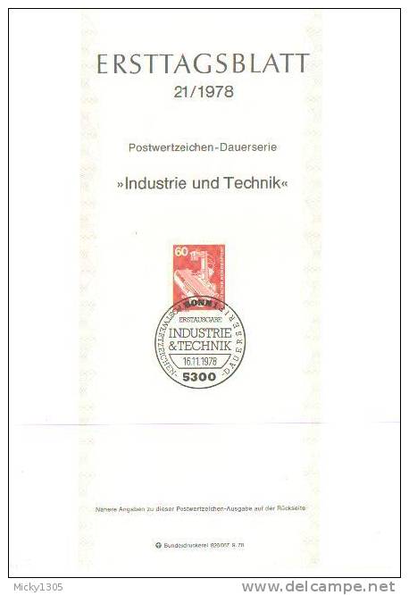 Germany - ETB 21/1978 (V135) ## - Otros & Sin Clasificación