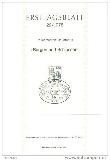 Germany - ETB 22/1978 (V136) ## - Sonstige & Ohne Zuordnung