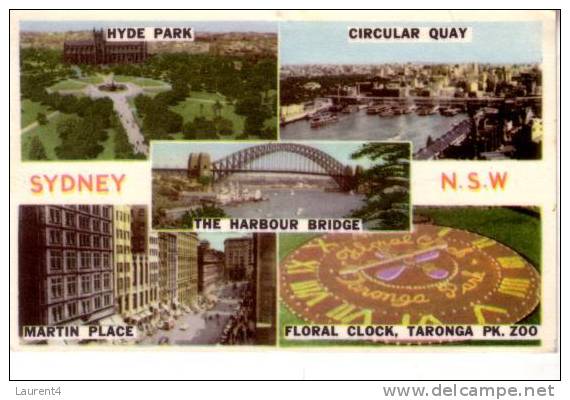 2 Old Card Of New South Wales - 2 Carte Ancienne De Nouvelle Galle Du Sud - Sydney - Other & Unclassified