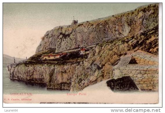 Old Gibraltar Postcard -  Carte Ancinne De Gibraltar - Gibraltar