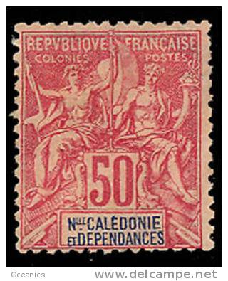 Nouvelle Calédonie (Y/T No,  51) [*] TB / VF - Ungebraucht