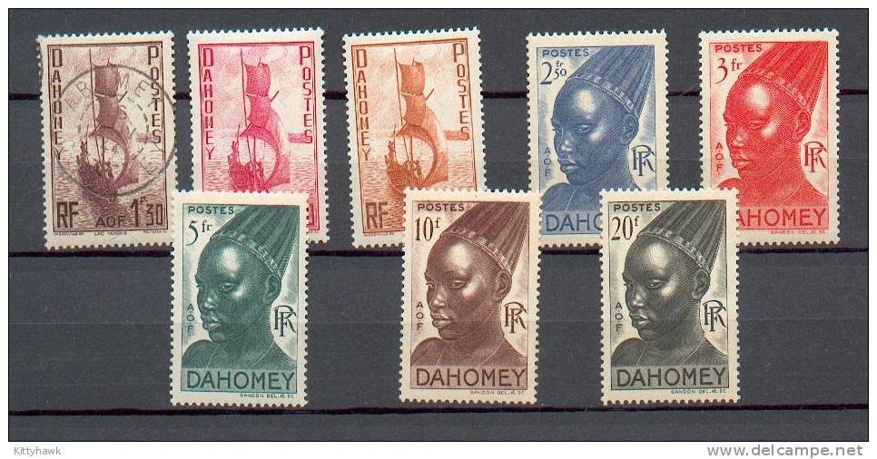 DAH 70 - YT 120 à 141 * Avec : 130 Délavé, Deux Valeurs Obli Et 123 -134 Manquant (missing) - Unused Stamps